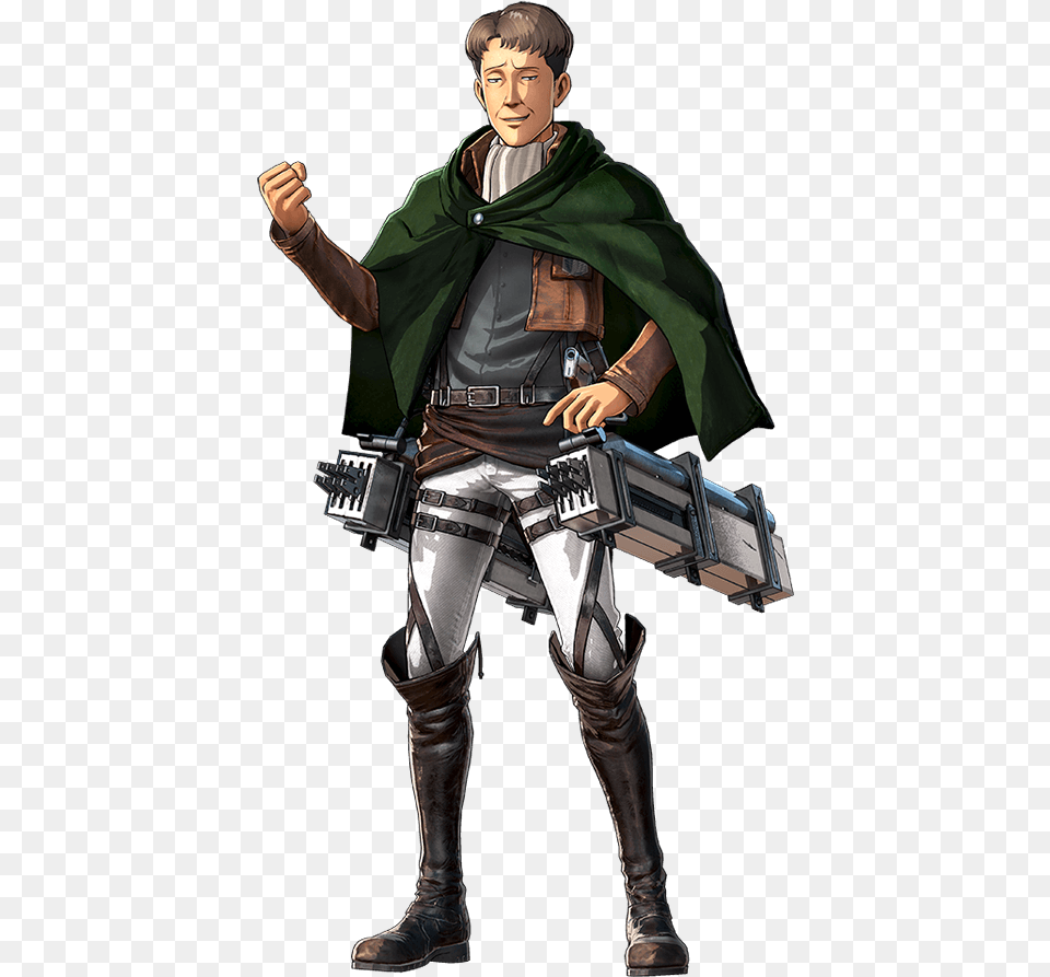 Attack On Titan Transparent Attack On Titan Oluo Bozado, Adult, Male, Man, Person Png Image