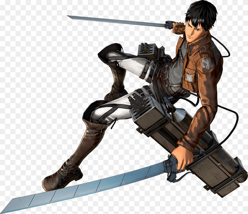 Attack On Titan Wiki On Twitter Koei Tecmo, Sword, Weapon, Adult, Male Free Transparent Png
