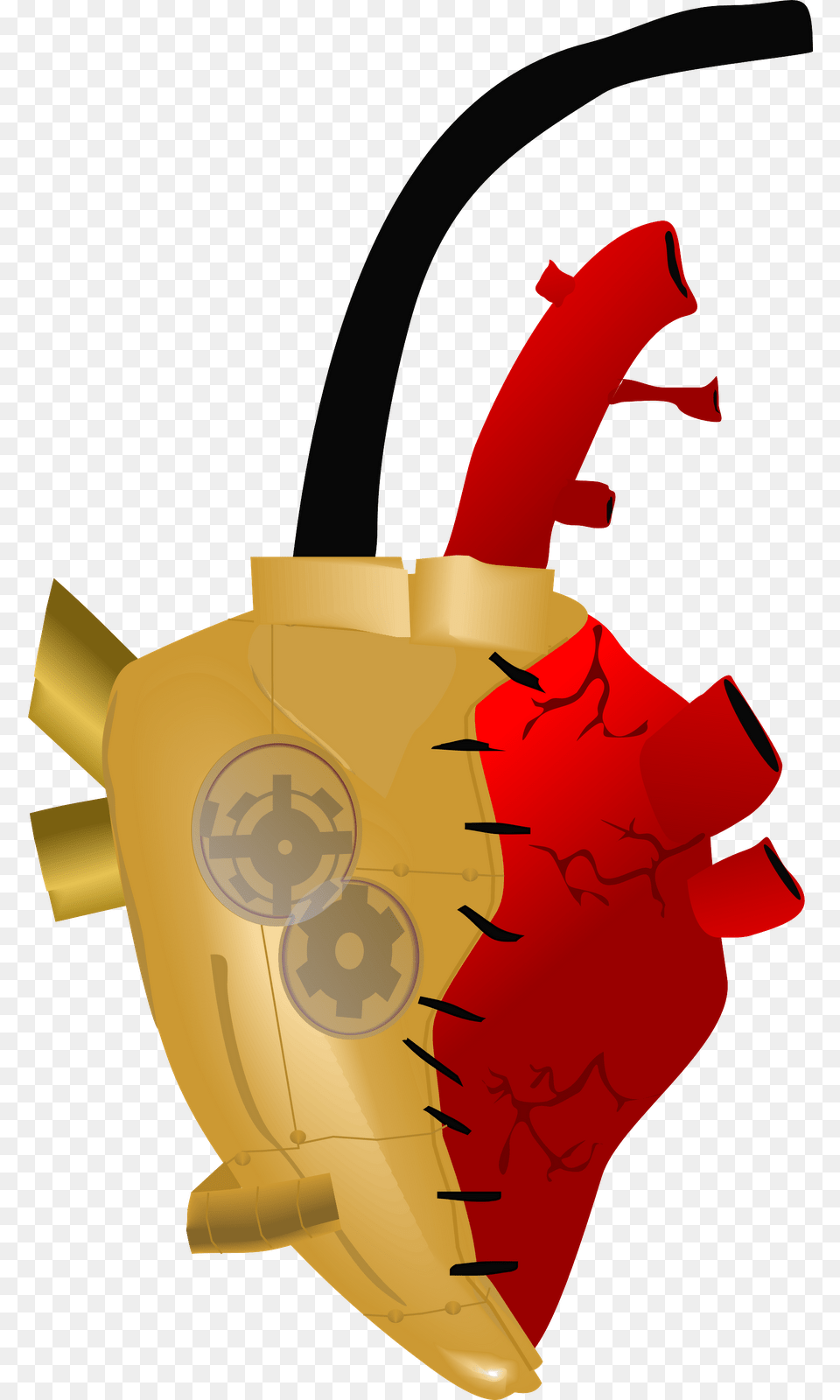 Attempt At A Biomech Heart Illustration, Weapon, Ammunition, Baby, Person Free Png