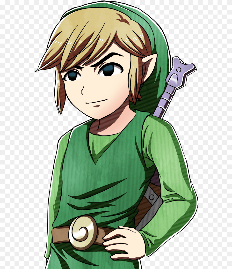 Attempts To Draw Toon Link In Fire Emblem Link Fire Emblem Fates, Book, Comics, Publication, Adult Free Transparent Png