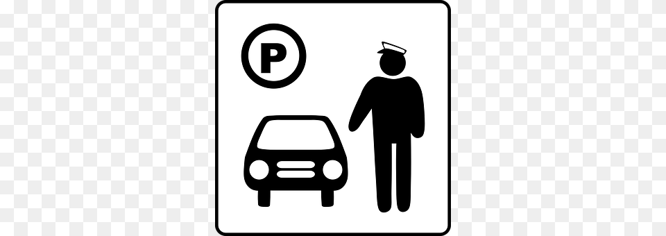 Attendant Symbol, Sign, Stencil, Vehicle Png Image
