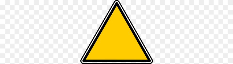 Attention, Triangle Free Png