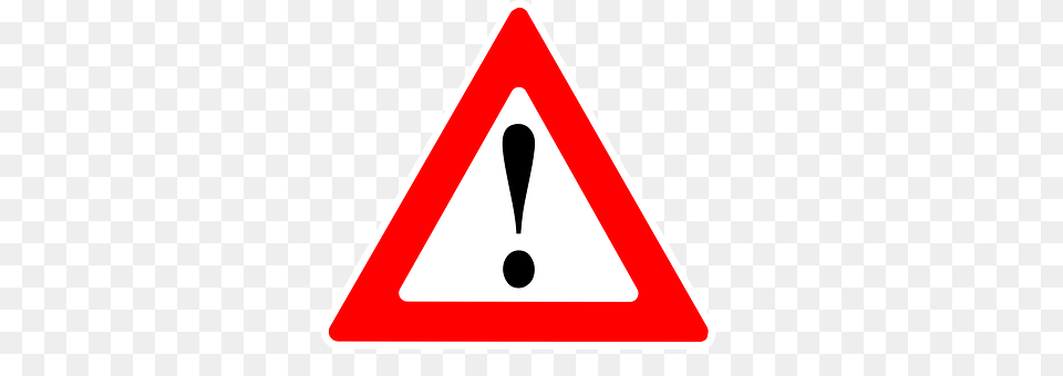 Attention Sign, Symbol, Road Sign, Triangle Free Png