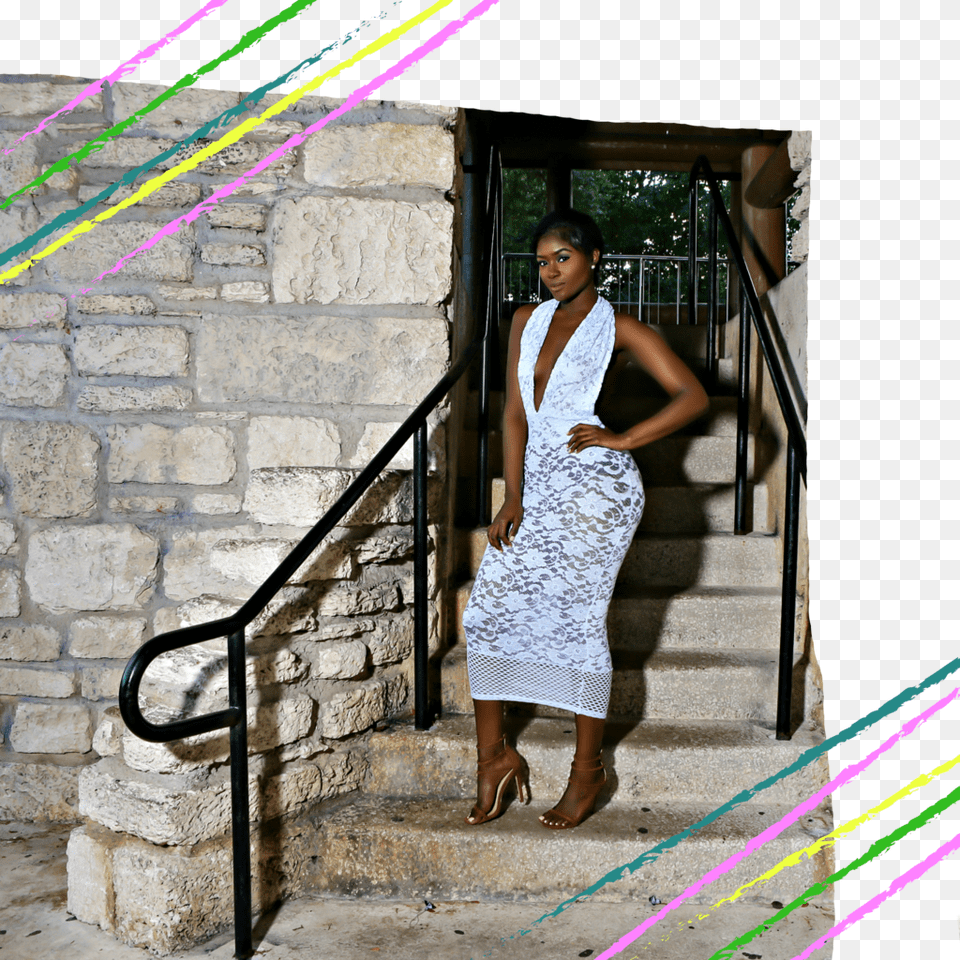 Attention Beautiful Peoplehere39s Your Chance To Explore Photo Shoot, Adult, Staircase, Person, Housing Free Png Download