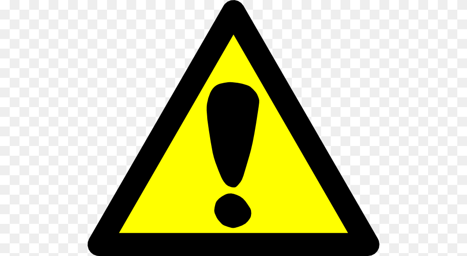 Attention Clip Art, Triangle, Sign, Symbol Png Image
