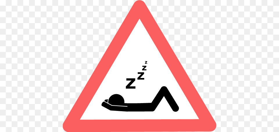 Attention Dormir Am Sleeping Sign, Symbol, Road Sign Png