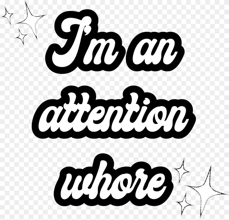 Attention Quote Attentionquote Tumblr Tumblrquote Calligraphy, Text, Symbol Free Transparent Png