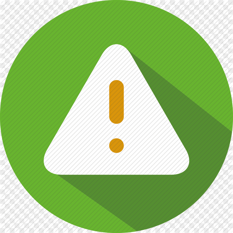 Attention Warning Icon Attention Green, Triangle, Disk Free Transparent Png