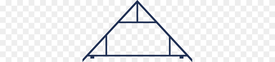 Attic Truss Lincframe Trusses, Triangle Png Image