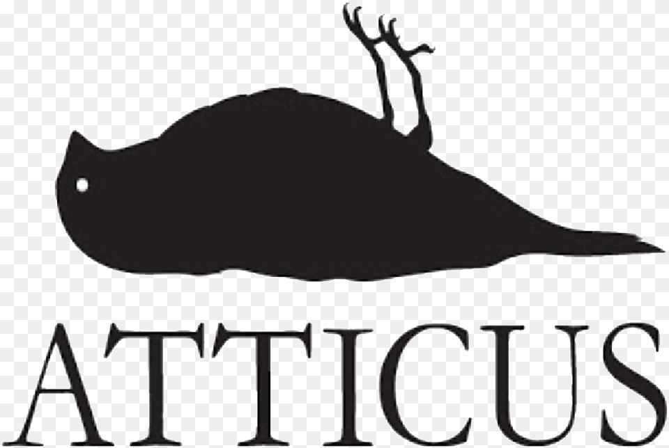 Atticus Bird Blink182 Poppunk Logo Freetoedit Clothing Brand Logos Atticus, Silhouette, Baby, Person Png