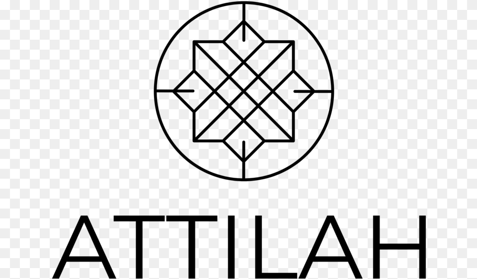 Attilah Logo Black Spider Web, Gray Free Png Download