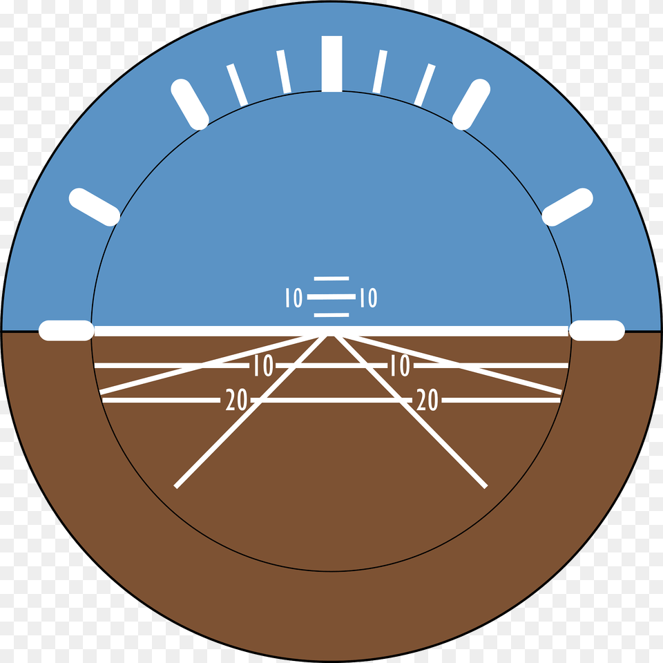 Attitude Indicator Clipart, Disk Png