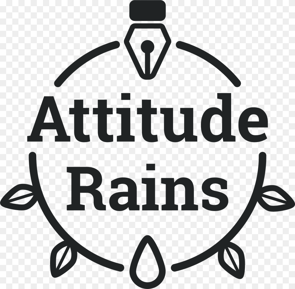 Attitude Rains Picsart Rainy Text, People, Person, Logo, Stencil Png Image