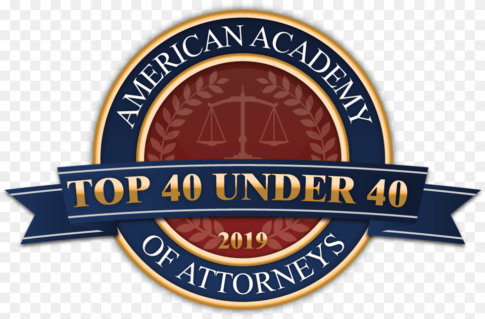 Attorney Jonathan Shin Receives The Top 40 Under, Badge, Logo, Symbol, Architecture Png Image