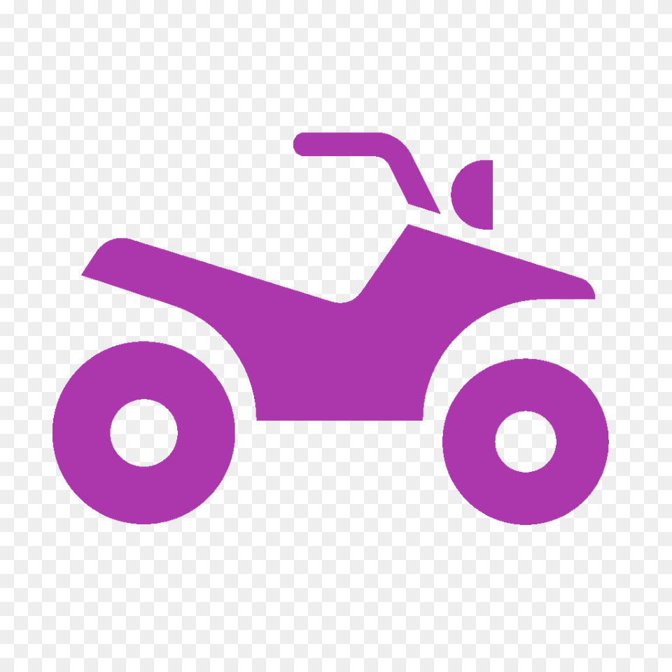 Atv Quad Purple, Device, Grass, Lawn, Lawn Mower Png