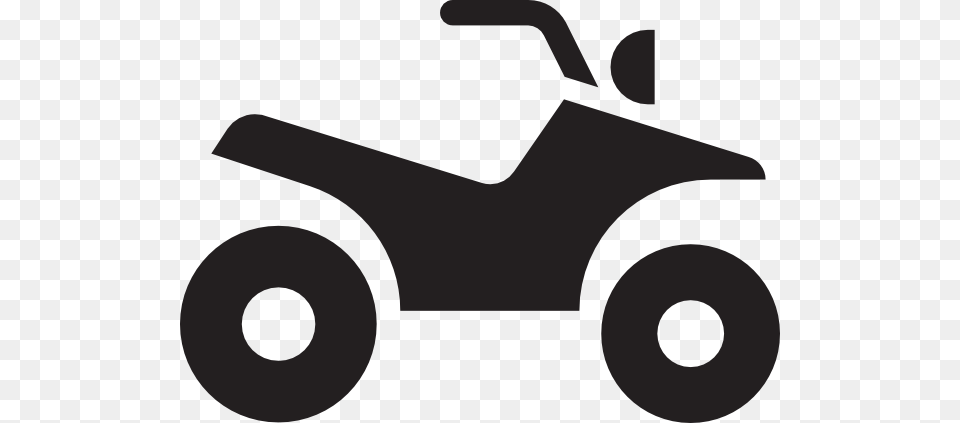 Atv White Clipart, Transportation, Vehicle, Device, Grass Png
