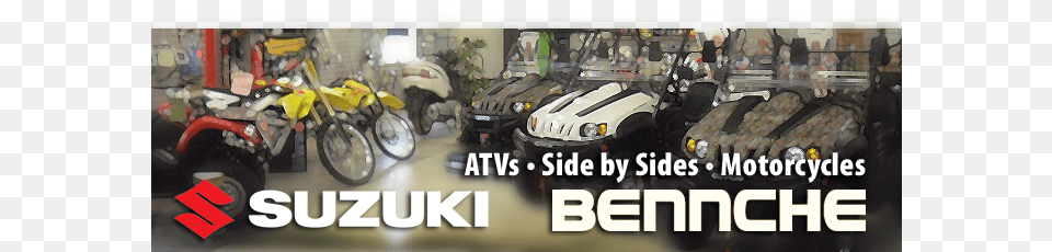 Atvs Side By Sides Cycles Bennche, Motorcycle, Transportation, Vehicle Free Transparent Png