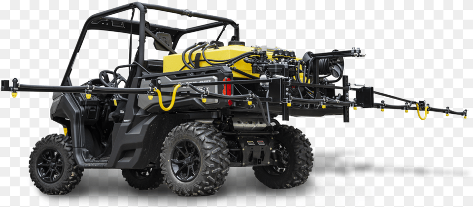 Atvutv Skid Sprayer Jeep Hurricane, Machine, Wheel, Atv, Transportation Png