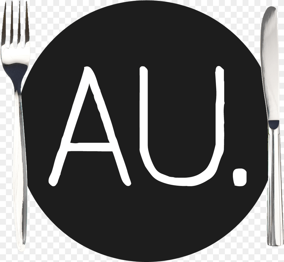Au Review Logo, Cutlery, Fork, Blade, Dagger Free Png