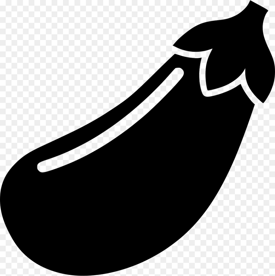 Aubergine Icon, Food, Produce, Smoke Pipe, Eggplant Free Png Download