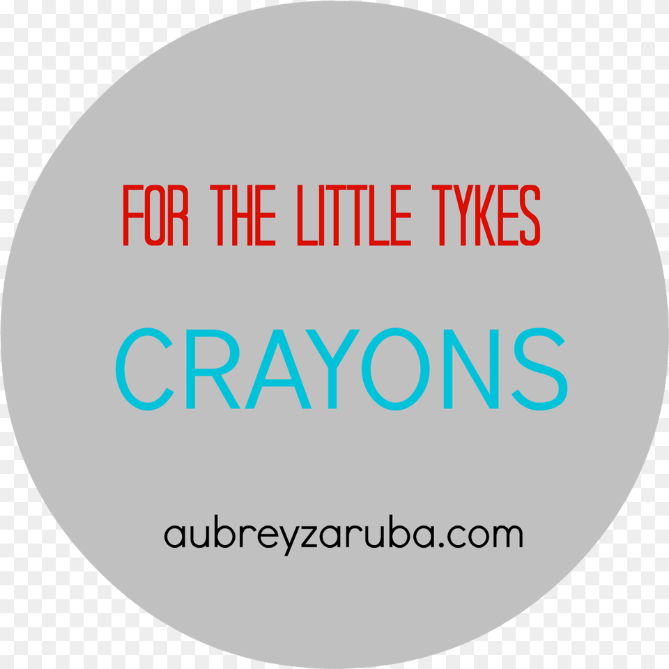 Aubrey Zaruba For The Little Tykeshomemade Crayons Circle, Disk, Logo, Text Png