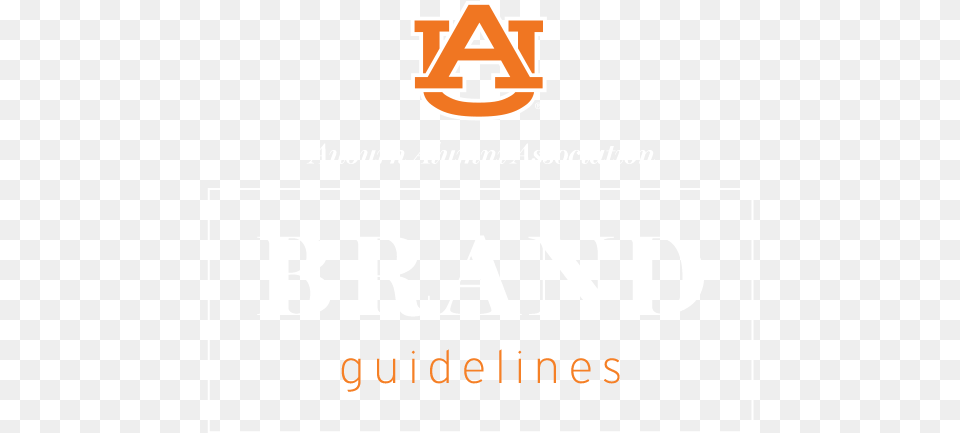Auburn Alumni Association Brand Guidelines Orange Auburn Logo, Text Free Png Download
