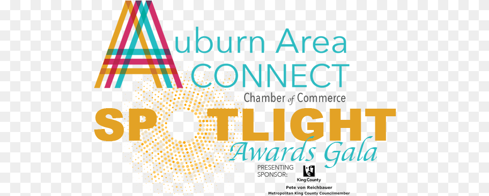 Auburn Area Connect Spotlight Award Finalists Announced King County, Advertisement, Poster, Lighting Free Transparent Png