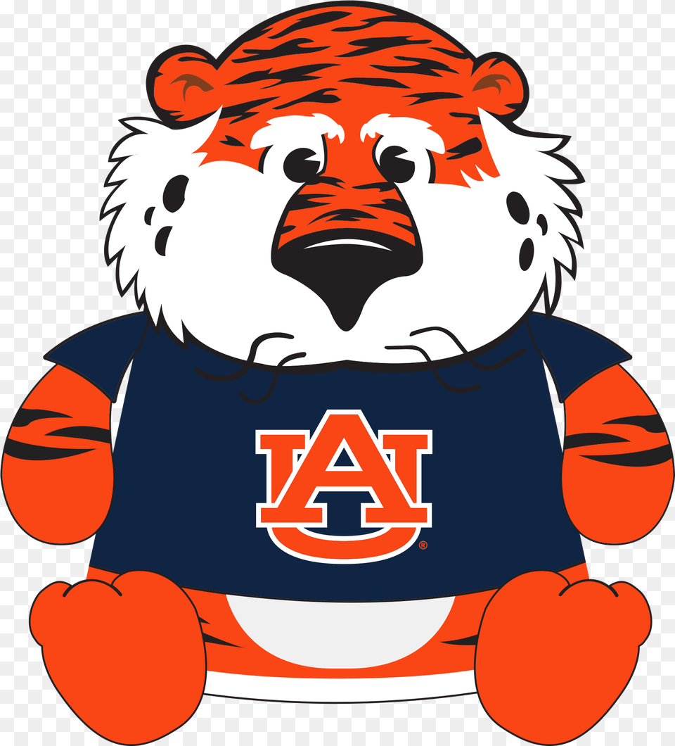 Auburn Clipart Aubie Head, Baby, Person Free Png Download