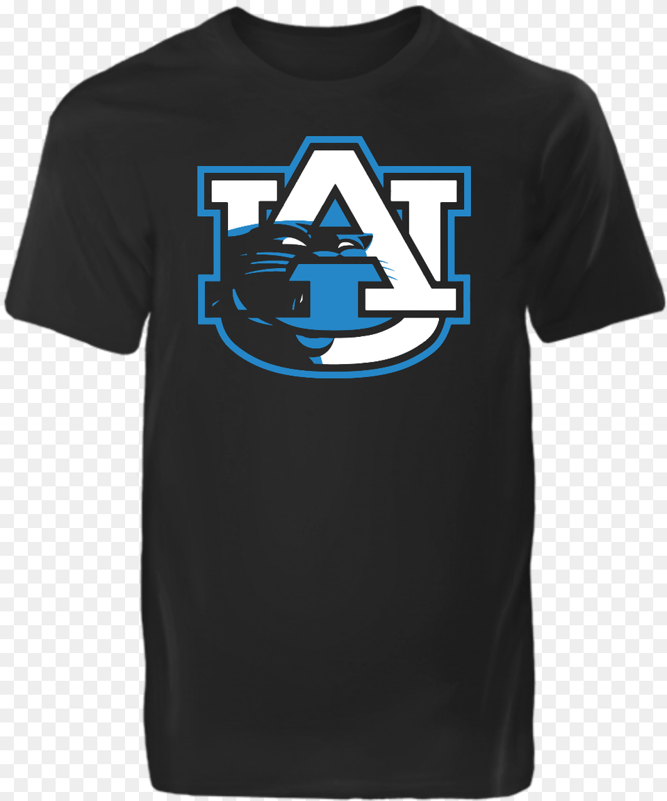 Auburn Tigers Carolina Panthers, Clothing, Shirt, T-shirt Free Png Download