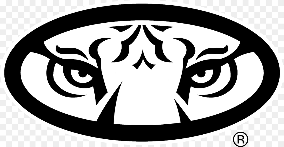 Auburn Tigers Logo, Stencil, Person, Emblem, Face Png