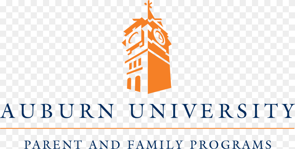 Auburn University Logo, Architecture, Building, Clock Tower, Tower Png Image