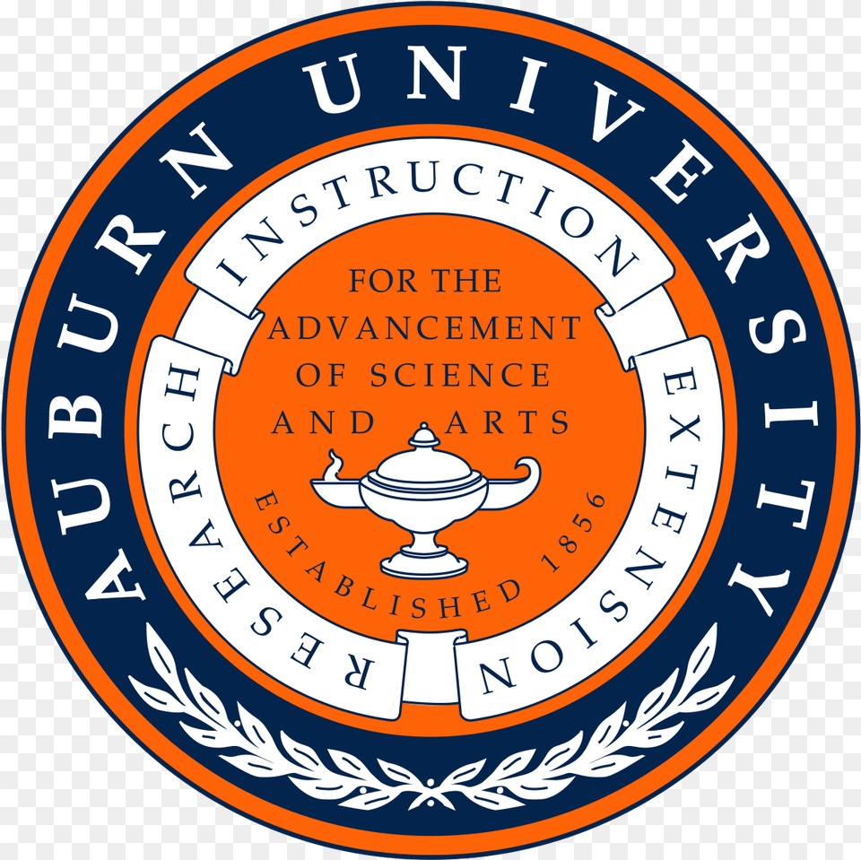 Auburn University Seal, Symbol, Badge, Logo, Pottery Png Image