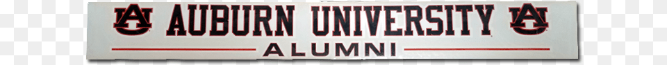 Auburn Universityalumni Decal Auburn University, Text, Banner, Sign, Symbol Free Png
