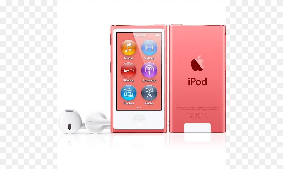 Auction Apple Ipod Nano 7th Generation 16 Gb Pink, Electronics, Mobile Phone, Phone, Book Free Png Download