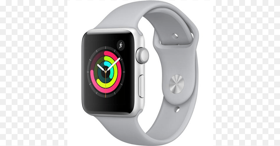 Auction Apple Watch Series 3 Gps 42 Mm Silver Aluminium, Arm, Body Part, Person, Wristwatch Free Png Download