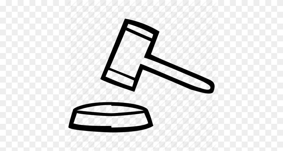 Auction Case Closed Court Gavel Judge Icon, Device, Hammer, Tool, Mallet Png Image