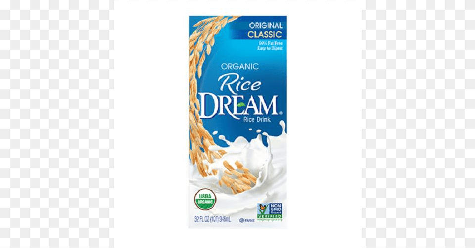 Auction Imagine Foods Organic Rice Dream Rice Drink Enriched, Cream, Dessert, Food, Whipped Cream Png Image