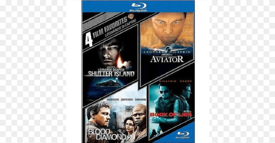 Auction Leonardo Dicaprio 4 Film Favorites, Publication, Book, Person, Man Png