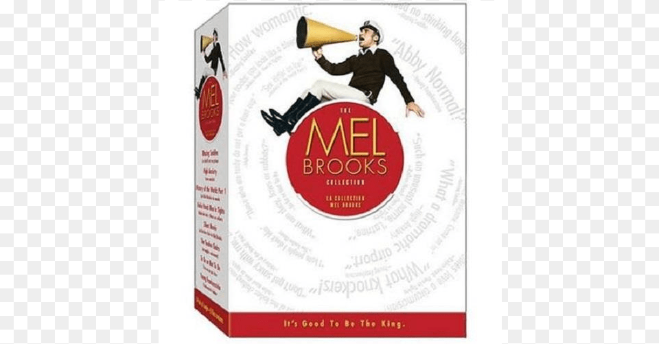 Auction Mel Brooks Box Set Collection Dvd, Adult, Male, Man, Person Free Transparent Png