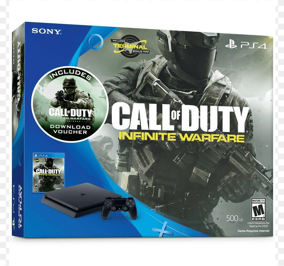 Auction Ps4 Call Of Duty Infinite Warfare Bundle, Adult, Male, Man, Person Free Png Download