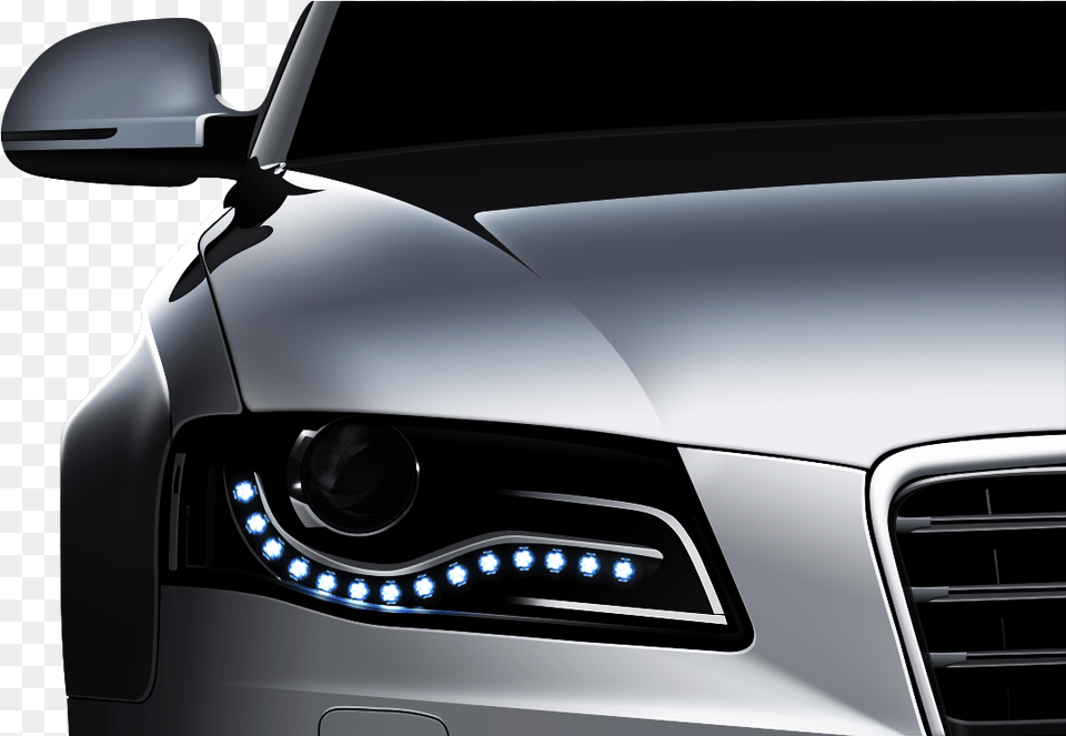 Audi A4 Campaign Download Audi Led Daytime Running Lights, Headlight, Transportation, Vehicle Free Transparent Png
