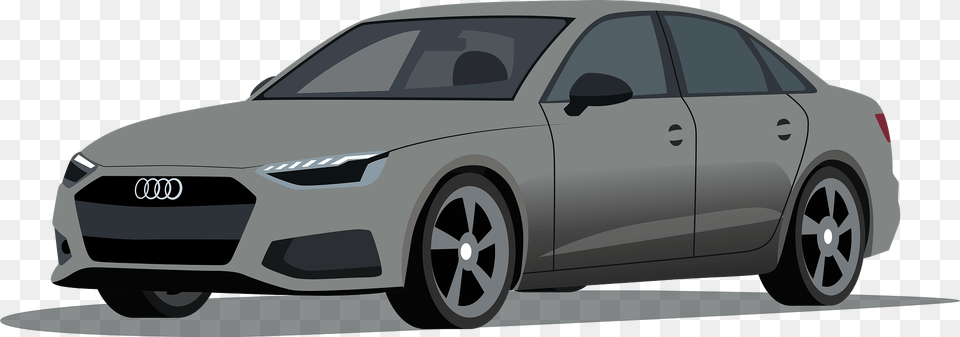 Audi A4 Clipart, Car, Vehicle, Coupe, Sedan Free Png Download