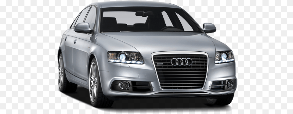 Audi A6 2010 Silver, Car, Vehicle, Transportation, Sedan Free Transparent Png
