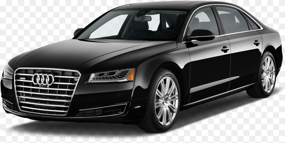 Audi A8 Audi A8 2016 Black, Car, Vehicle, Transportation, Sedan Png