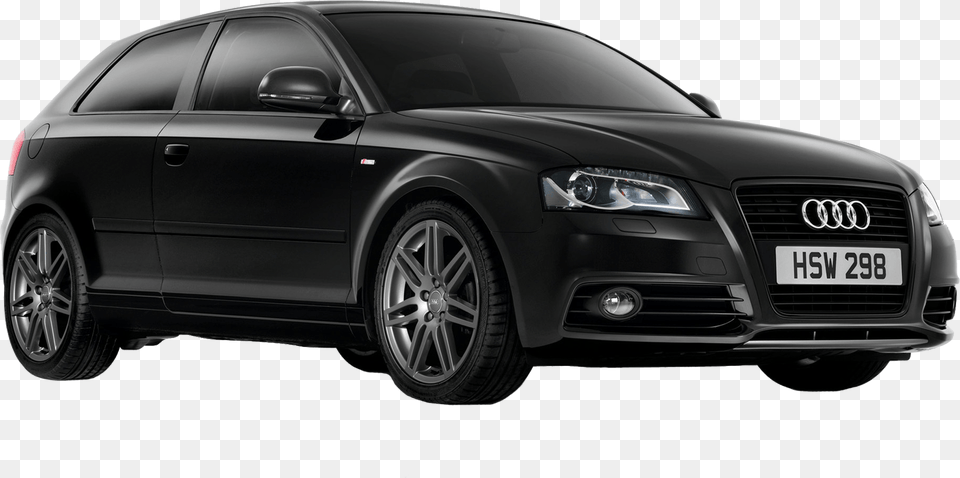 Audi Black Sideview, Wheel, Car, Vehicle, Machine Free Png Download