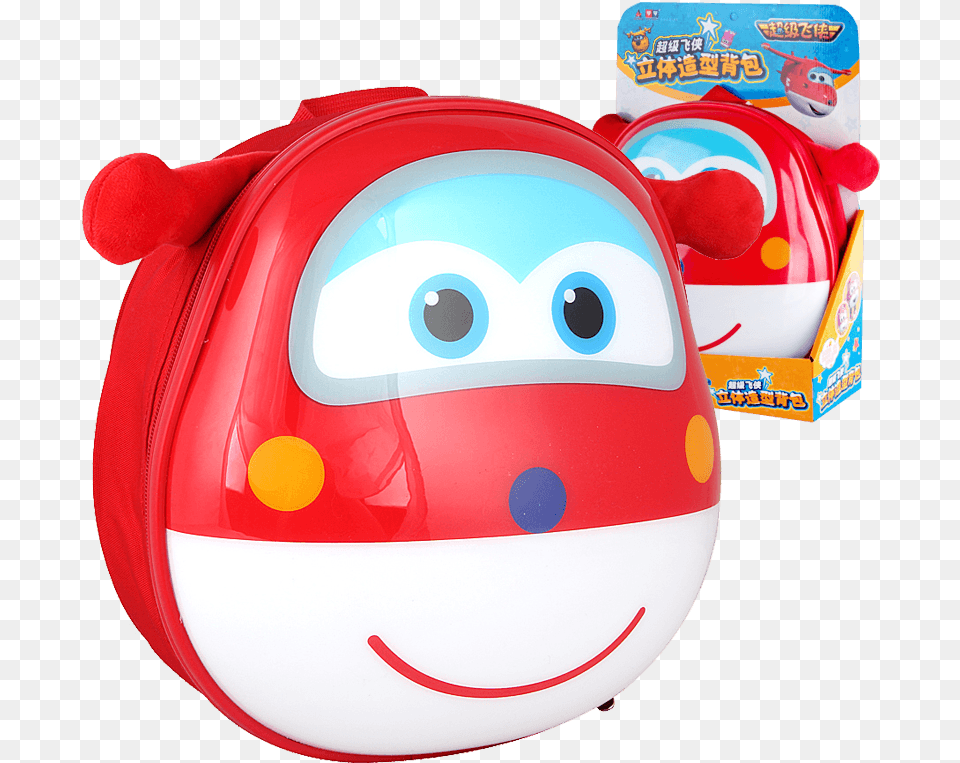 Audi Double Drill Super Flying Man Bag Cartoon Backpack Smiley, Toy Free Png