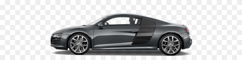 Audi R8 Sideview, Alloy Wheel, Vehicle, Transportation, Tire Png Image