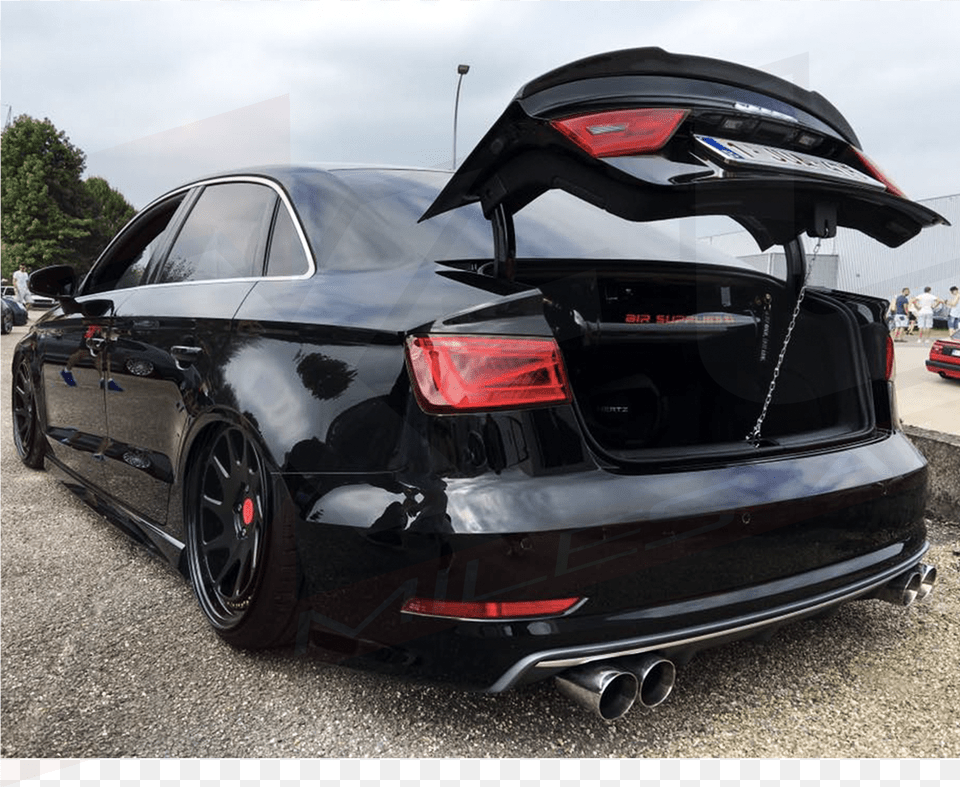 Audi Rs3 Carbon Spoiler, Wheel, Machine, Car, Vehicle Png Image