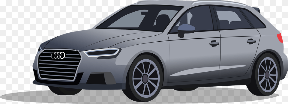 Audi S3 Clipart, Car, Vehicle, Transportation, Sedan Free Png Download