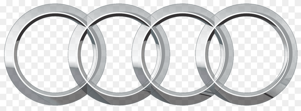 Audi Silver Rings Logo, Machine, Spoke, Platinum, Spiral Png Image